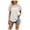White, variant on Aoochasliy Womens Blouses Short Sleeve Casual Sexy 2023 Summer T-Shirt Cutout Tunic Ruffle Sleeve Top Blouse