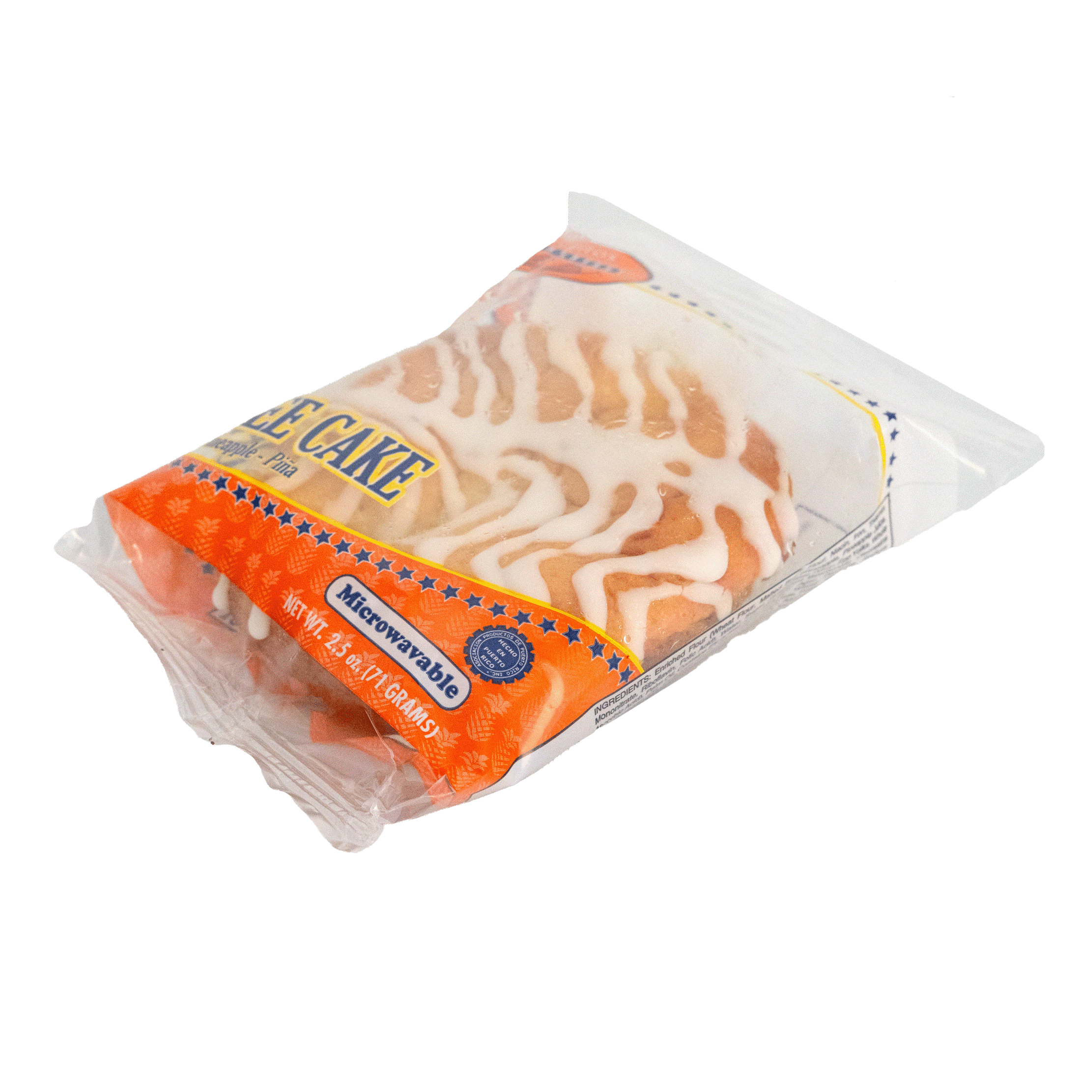 Holsum Coffee Cake Snack 2.5oz, 1 Count, Shelf Stable, Plastic Packet