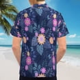 thumbnail image 6 of High Quality Hawaiian Shirts for Men Short Sleeve Aloha Beach Shirt Floral Summer Casual Button Down Shirts Blouses GS3475, 6 of 7