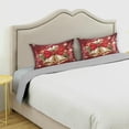 thumbnail image 5 of Coolnut Christmas Bell Satin Pillowcase for Hair and Skin Silk Pillowcase Soft Sleeping Pillow Covers Smooth Cooling Pillowcase with Envelope Closure Size Standard 20x26 in Home Decor Gifts, 5 of 7
