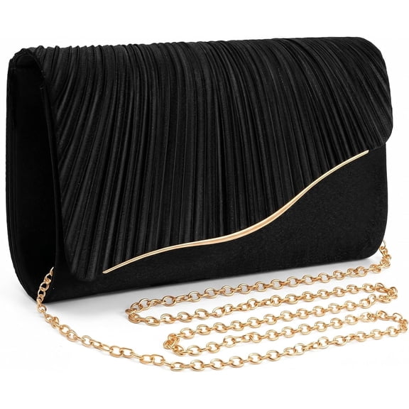 Clutch Purses for Women Formal Purses Evening Clutch for Wedding Party Prom Handbags Elegant Satin