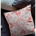 thumbnail image 2 of Amrita Sen Suede Purple And Red Pillow With Insert CAPL279FSDS-BL-20x20, 2 of 9