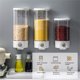 thumbnail image 3 of Cateissary Dispensador de granos Hogar Cocina Montado en la pared Contenedor de almacenamiento de alimentos Almacenamiento de alimentos Ventana 1L, 3 of 6