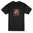thumbnail image 1 of Never Going Back Road Sign Graphic Men's Black T-shirt, 1 of 1