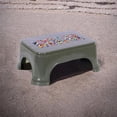 thumbnail image 3 of Bath Stool For Bathroom, Disney Team Mickey Stool For Bathing, Plastic, Lightweight, Versatile & Comfortable Design (Grey) Pack Of 4, 3 of 3