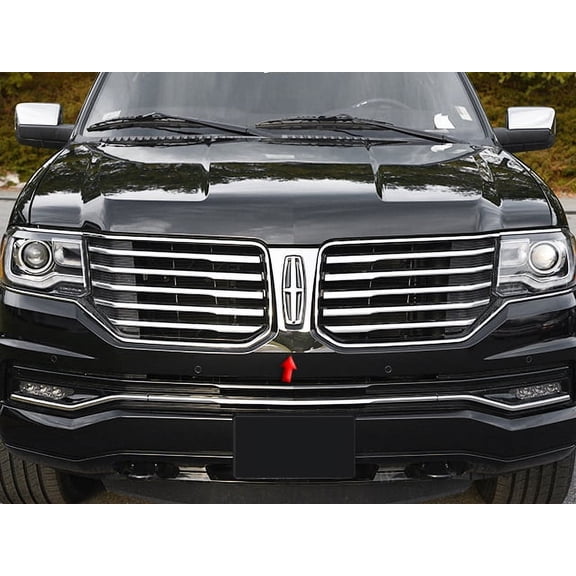 Stainless Steel Grille Accent 1Pc Fits 2015-2017 Lincoln Navigator SG55655 QAA
