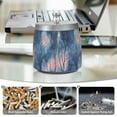 thumbnail image 6 of Yayeee Ashtray with Lid for Cigarette Smokeless Stainless Steel Home Ash Holder, Trees in The Night, 6 of 7