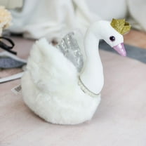 Cuddly Big Soft Toys Plush Rainbow Swan Stuffed Animals Toy Doll,Swan Plushie Toys Best Birthday Christmas Great Anniversary Fiesta Valentine Gifts for Children Kids Baby Toys,Romantic Girls Decor