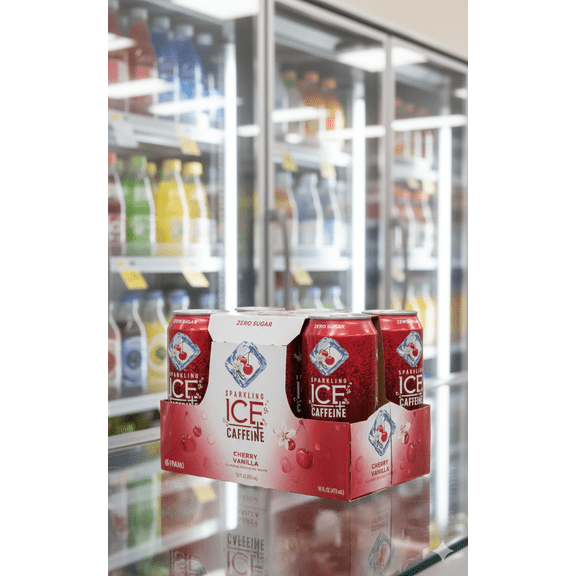 Sparkling Ice® Sparkling Water Zero Sugar – Cherry Vanilla, 16 oz Bottles (6-Pack)