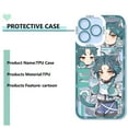 thumbnail image 5 of Dalicoter Honkai Star Rail Phone Case Anime March7th Phone Case Game Multi-Model Compatible with 15/14/13/12/11 Funny Phone Cover Protective （iPhone 12 ProMax）, 5 of 5