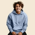 thumbnail image 3 of Dalix UFO Embroidered Fleece Zip Hoodie Cold Fall Winter Mens in Light Blue L Large, 3 of 5