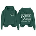 thumbnail image 4 of QASIEATN Fall Hoodies for Women Fashion To The Person Behind Me Hoodie Dear Person Behind Me Hoodie You Are Amazing Enough Hoodie Unisex Hoodie, 4 of 4