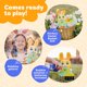thumbnail image 4 of Move2Play , Soplador de Burbujas para Conejitos / Regalo para Niños y Niños Pequeños / Máquina de Burbujas / Juguete para Niños Pequeños, Niños y Niñas / Interior y Exterior / Fiesta de Cumpleaños / D, 4 of 5