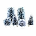 thumbnail image 4 of Department 56 Villages 8.00In Bag-O-Frosted Topiaries-Small, Sisal, Set Of 10 Snow Tipped 52996, 4 of 4