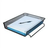 Deluxe Mesh Stackable Front Load Tray, 1 Section, Letter Size Files, 11 ...
