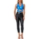 thumbnail image 2 of TOP HALTER METÁLICO INSPIRE CHIC PARA MUJERES CON ESCOTE EN V PROFUNDO Y ESPALDA DESCUBIERTA, TOP CROP HOLOGRÁFICO TALLA XL AZUL, 2 of 6