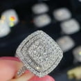 thumbnail image 2 of 925 Silver Rings Women Wedding Anniversary Gorgeous Cubic Zircon Jewelry Sz 6-10, 2 of 9