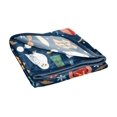 thumbnail image 2 of Harry Potter 'Hogwarts at Christmas!' Silk Touch Fleece Throw, 100% Polyester, 2 of 5