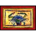 thumbnail image 1 of Carolines Treasures 8056-MAT Tapis Intérieur Ou Extérieur Crabe - 18 x 27 Po., 1 of 4