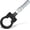 Black, variant on Chasenew Car Front Bumper Tow Hook, Trailer Grappling Hook with Screw-in Design, Waterproof Bumper Pull Ring Decoration, Foldable Vehicle Exterior Accessory for Truck SUV-Only for Decoration Black