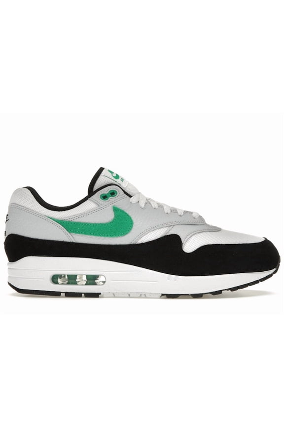 Men's Air Max 1 White Black Stadium Green Running Shoes, from StockX