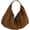 Yellow-brown, variant on Women's Crescent Shoulder Bag Crossbody Vintage Underarm Tote Handbag Winter Autumn Work Travel Bag