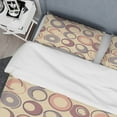 thumbnail image 4 of Designart 'Retro Geometric Pattern' Mid-Century Modern Duvet Cover Set, 4 of 4