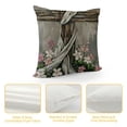thumbnail image 4 of PHYHOO Easter Pillow Covers Flowers Pillowcase Farmhouse Decorations for Sofa Couch Bedroom Living Room Decor, 4 of 5