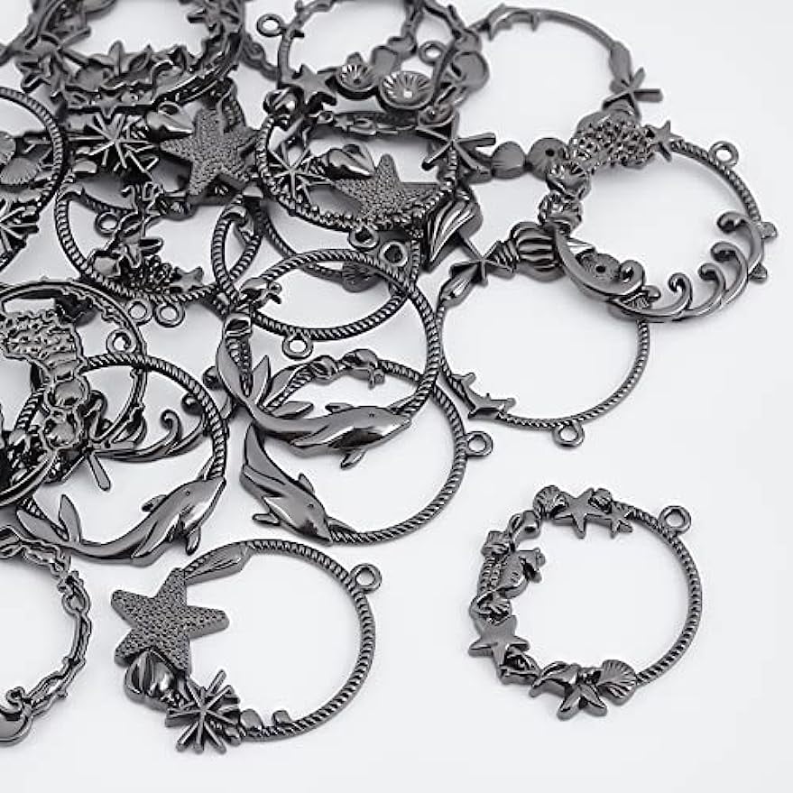 Open back bezel charms deals