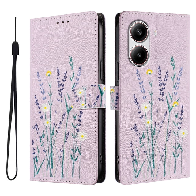 FOXDOCK Funda Tipo Cartera para Xiaomi POCO X7 Pro 5G con Soporte y Correa – Diseño de Patrones Lindos