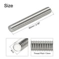 thumbnail image 3 of Unique Bargains M10 x 60mm Fully Threaded Rod 304 Stainless Steel Right Hand Threads 5 Pack, 3 of 4