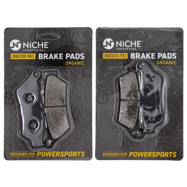 Niche Organic Brake Pad Set for Harley-Davidson Street Rod Motorcycle MK1002615