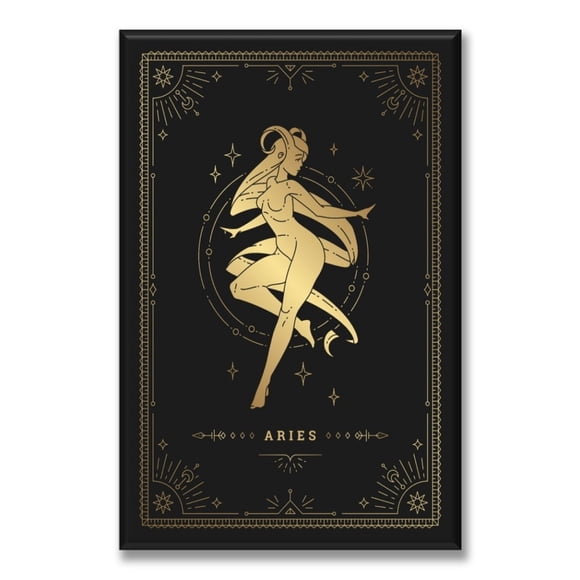 Cuadro Canva Listo Para Colgar Tipo Galería Aries 50X75 cm Pixtreats