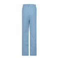 thumbnail image 5 of LJEFF Boys Dress Pants with Pockets, Straight Leg Stretch Elastic Waist Regular Fit Kids School Uniform Light Blue Size 6, 5 of 9
