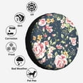 thumbnail image 6 of Kll Vintage Floral Tire Cover,Universal Wheel Tire Cover For Trailer, Rv, Suv, Truck,Camper And Many Vehicle,(17 Inch), 6 of 7