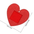 thumbnail image 2 of MERRYHAPY 10Ud Marco Colgante De Foto En Fieltro Con Purpurina Para Romántica, 2 of 6