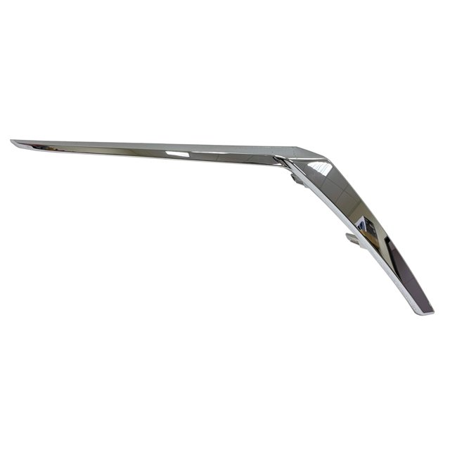 OE Compatible/Replacement Bumper Molding Front Passenger Side Bright Chrome(NI1047111)