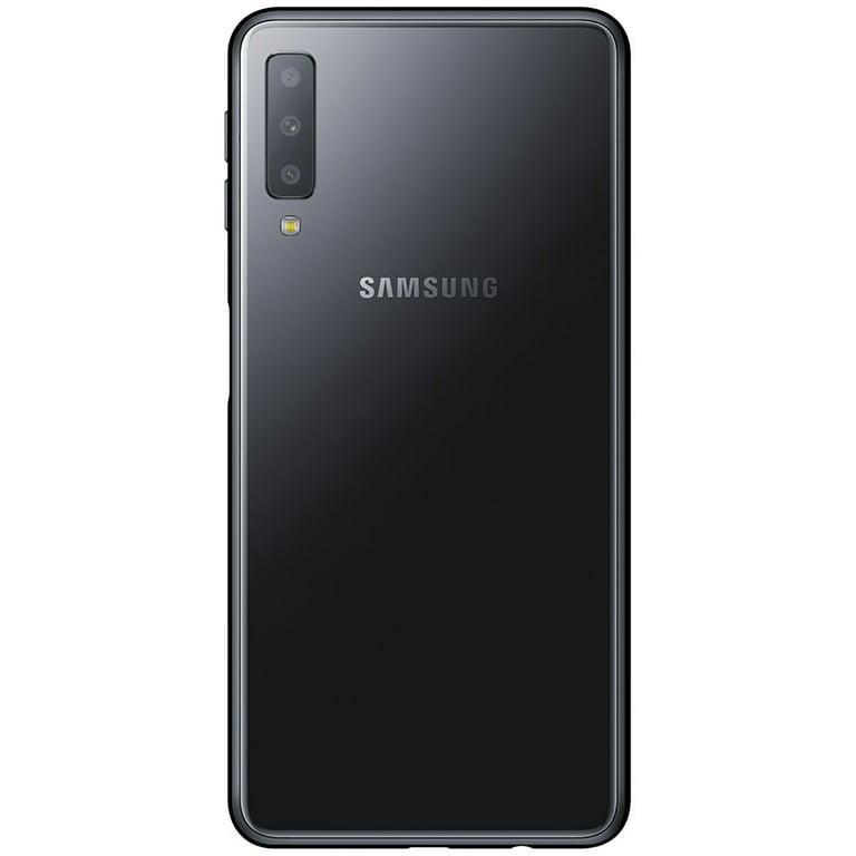 Samsung Galaxy A7 (2018) A750 64GB Unlocked GSM Dual-SIM Phone w/ Triple  24MP + 8MP + 5MP Camera - Black