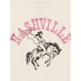 thumbnail image 2 of Grayson Social Girl's Nashville Graphic T-Shirt with Short Sleeves, Sizes 4-18, 2 of 3