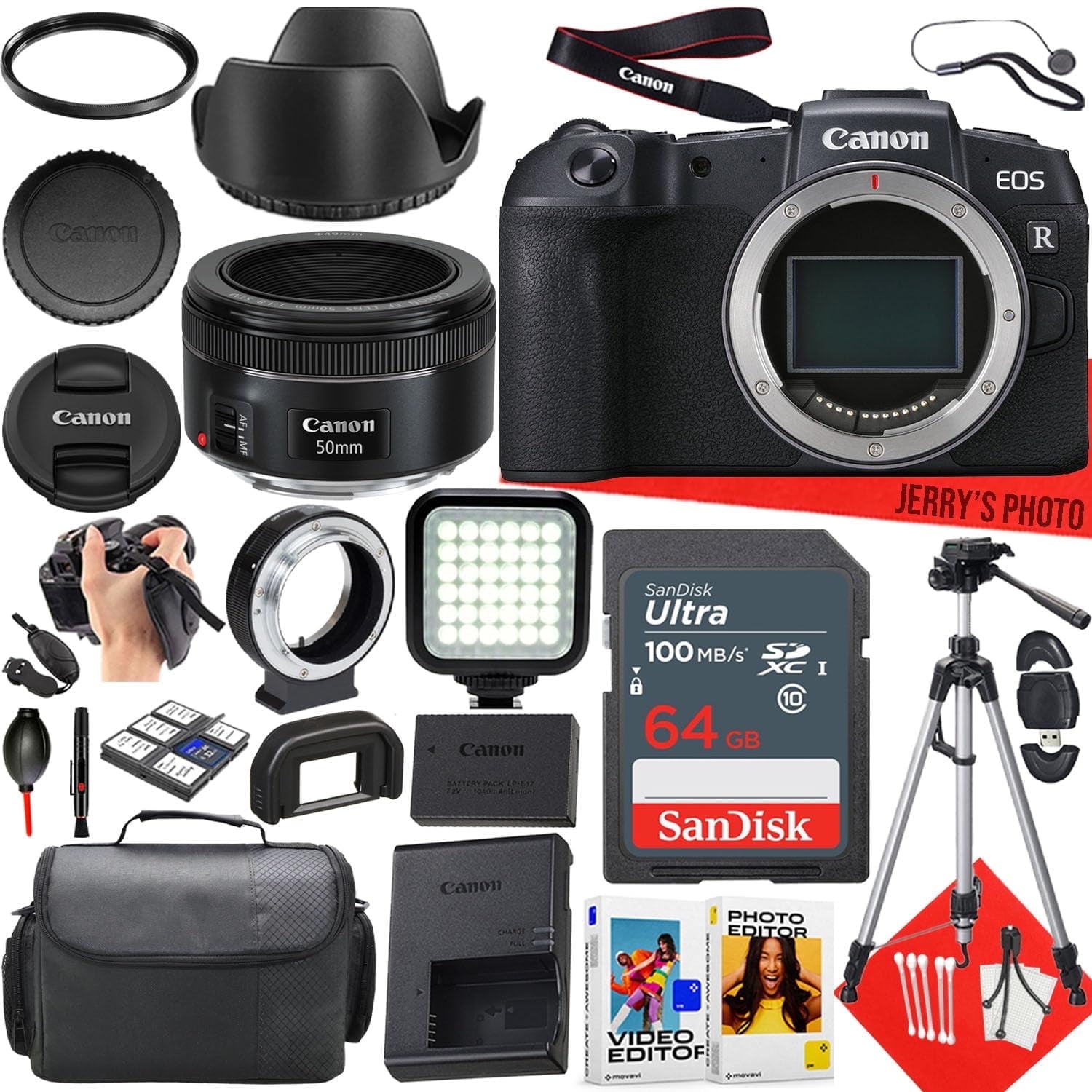 Canon EOS 60D DSLR w/Canon 17-85mm & 70-300mm Lenses Bundle