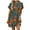 S - Floral C, variant on Gustave Women's Casual Tie Dye Short Dress Crewneck Sleeveless Midi Dresses Summer Loose T Shirt Tank Beach Sundress "Light Green, XL"