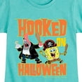 thumbnail image 3 of SpongeBob SquarePants - Hooked On Halloween - Toddler And Youth Girls Short Sleeve Graphic T-Shirt, 3 of 6