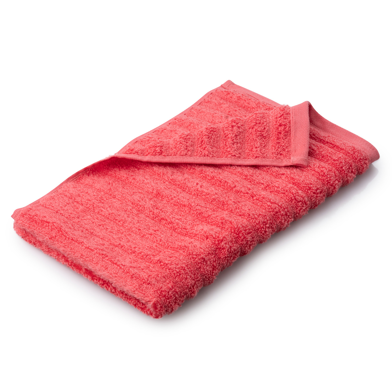 Mainstays Performance 6-Piece Towel Set, Textured Island Coral - image 4 of 7