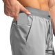 thumbnail image 5 of pstuiky Pantalones cortos cargo para hombre, Pantalones cortos casuales holgados de color liso con cremallera, bolsillo, cordón y cintura elástica para hombre Pantalones cortos cargo, 5 of 8