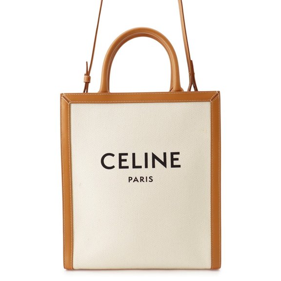 Pre-Owned Celine Tote Bag Vertical Cabas Small 192082 CELINE 2-way Shoulder Handbag