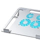 thumbnail image 2 of Soporte para portátil con ventilador de refrigeración, elevador plegable para portátil, altura ajustable, aleación de aluminio, soporte ligero para jinwen Soporte para computadora portátil, 2 of 2