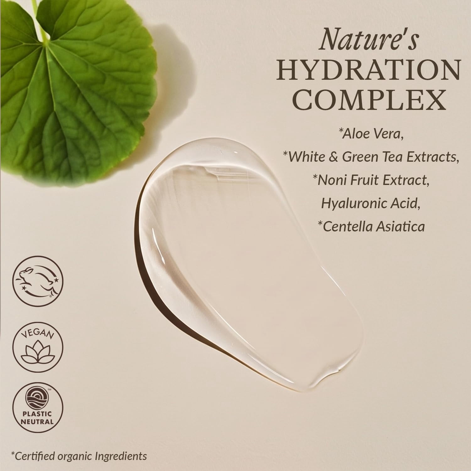 Beauty by Earth Hyaluronic Acid Serum, Hydrates, Plumps, Firm, And Smooths Your Skin
