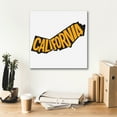 thumbnail image 6 of Epic Graffiti 'California 2'  by Art Licensing Studio Canvas Wall Art, 18" x 18", 6 of 8