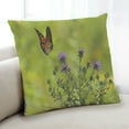 thumbnail image 1 of Ahgly Company Insects Butterfly Indoor Throw Pillow, 18 inch by 18 inch, 1 of 6