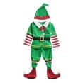 thumbnail image 2 of FDDMis Baby Girl Christmas Outfit Boys Christmas Size 7 Toddler Christmas Boy Newborn Boy Outfits Girl 4t Clothes Boys 12-18 Month Clothes 6 Months, Green 4-5 Years, 2 of 8